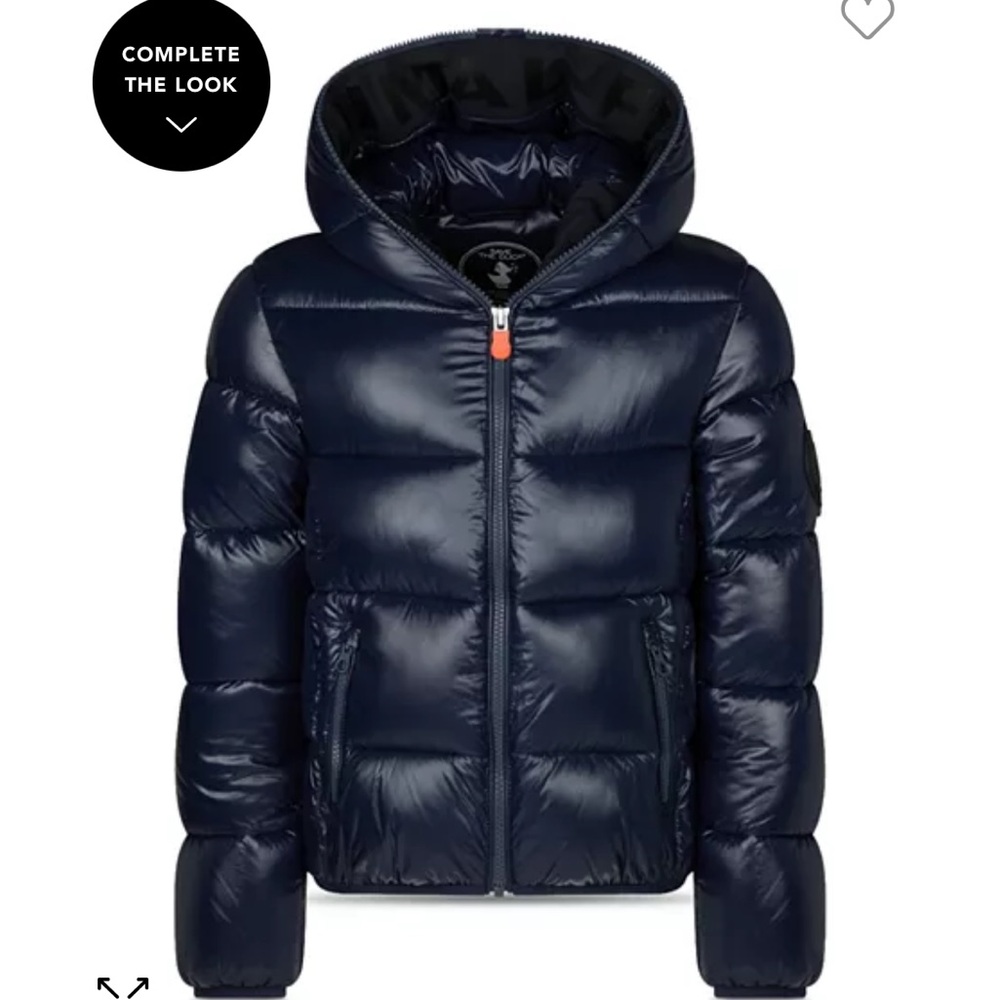 SAVE THE DUCK BOUS ARTIE HOODED PUFFER JACKET SIZE 14T